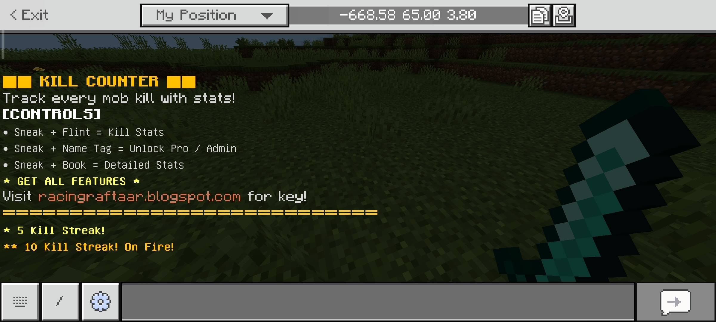 Kill Counter Addon (26.x, 1.21) – MCPE/Bedrock Mod — screenshot 7