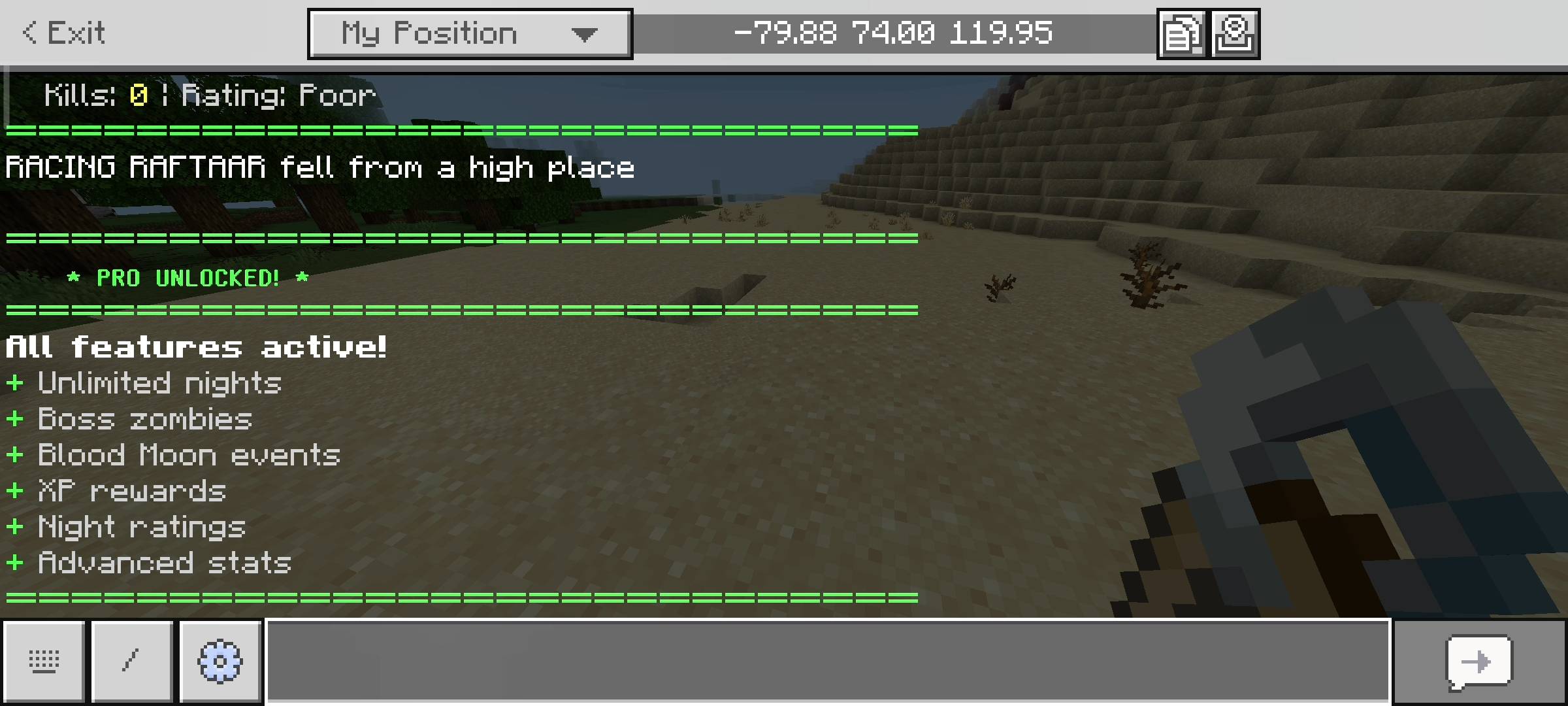 Horde Nights Addon (26.x, 1.21) – MCPE/Bedrock Mod — screenshot 3