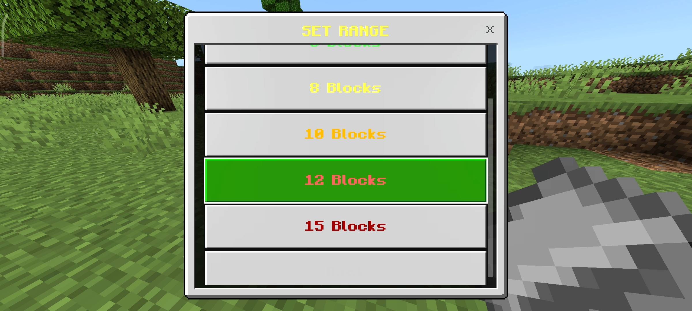 RR Item Magnet Addon (26.x, 1.21) – MCPE/Bedrock Mod — screenshot 5