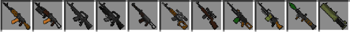 World Conflict Addon (1.21, 1.20) – MCPE/Bedrock 3D Guns Mod — screenshot 3