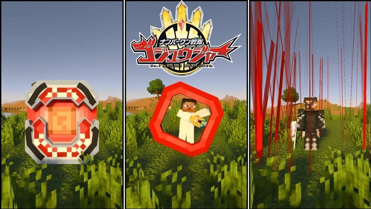No.1 Sentai Gozyuger Addon (26.x, 1.21) – MCPE/Bedrock Mod
