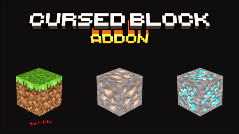 Cursed Block Addon (26.x, 1.21) – MCPE/Bedrock Mod
