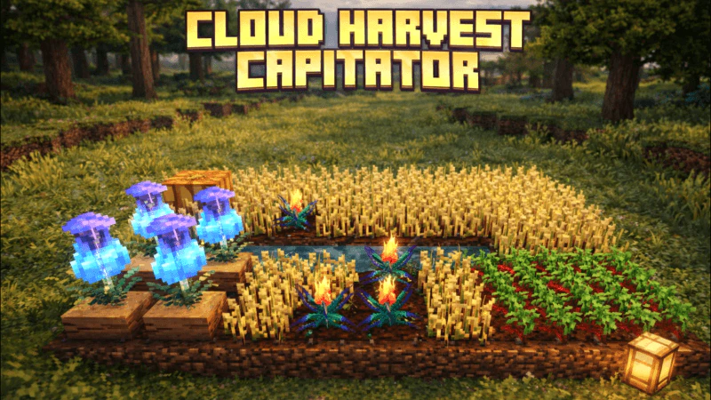 Cloud Harvest Capitator Addon (26.x, 1.21) – MCPE/Bedrock Mod — screenshot 2