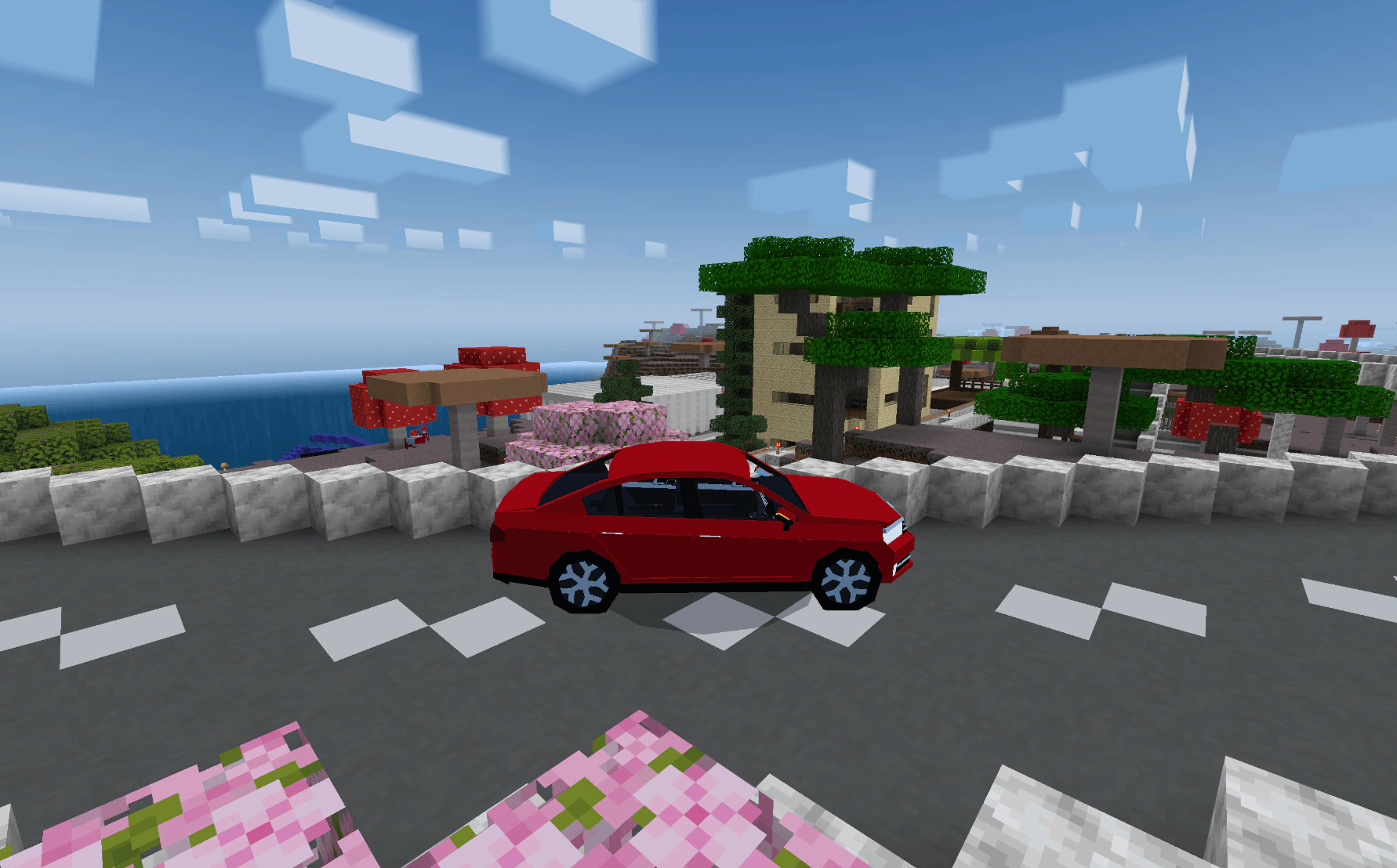 Passat B8 Addon (1.21, 1.20) – MCPE/Bedrock Mod — screenshot 4