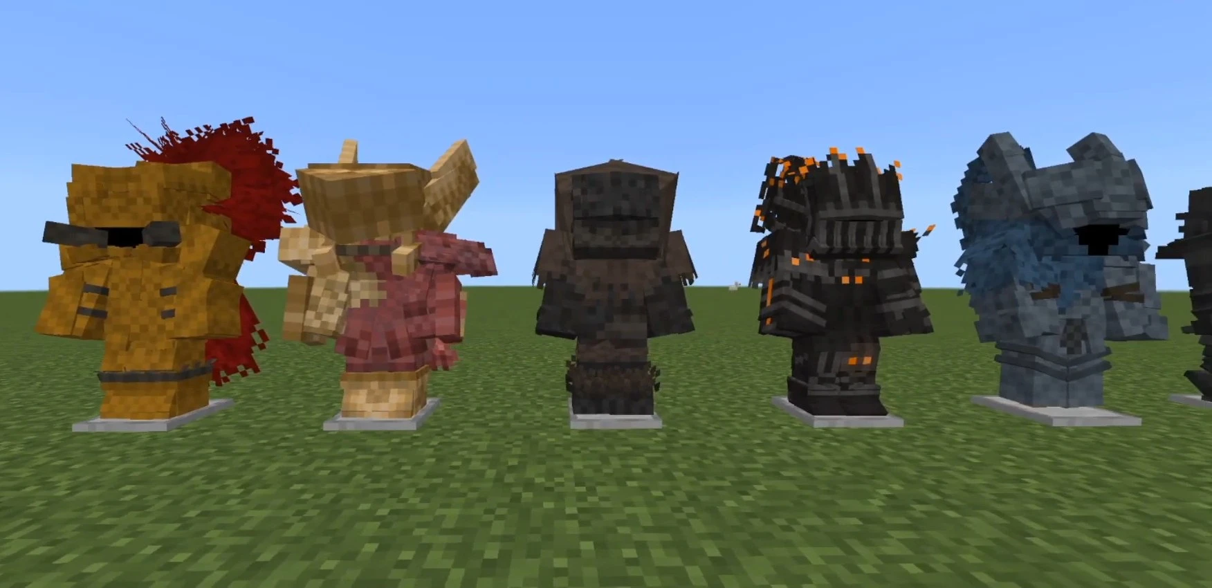 XR's Soulsborne Knights Armoury Addon (26.x, 1.21) – MCPE/Bedrock Mod — screenshot 1