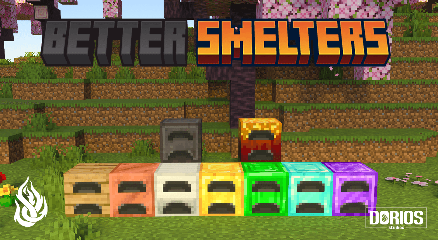 Better Smelters Addon (26.x, 1.21) – MCPE/Bedrock Mod