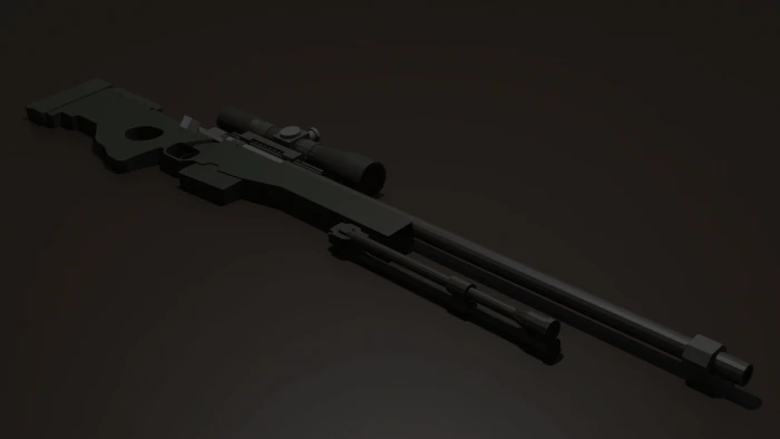 Actual Guns 3D Addon (1.21, 1.20) – Modern Warfare, AWP, Barrett, Benelli — screenshot 1