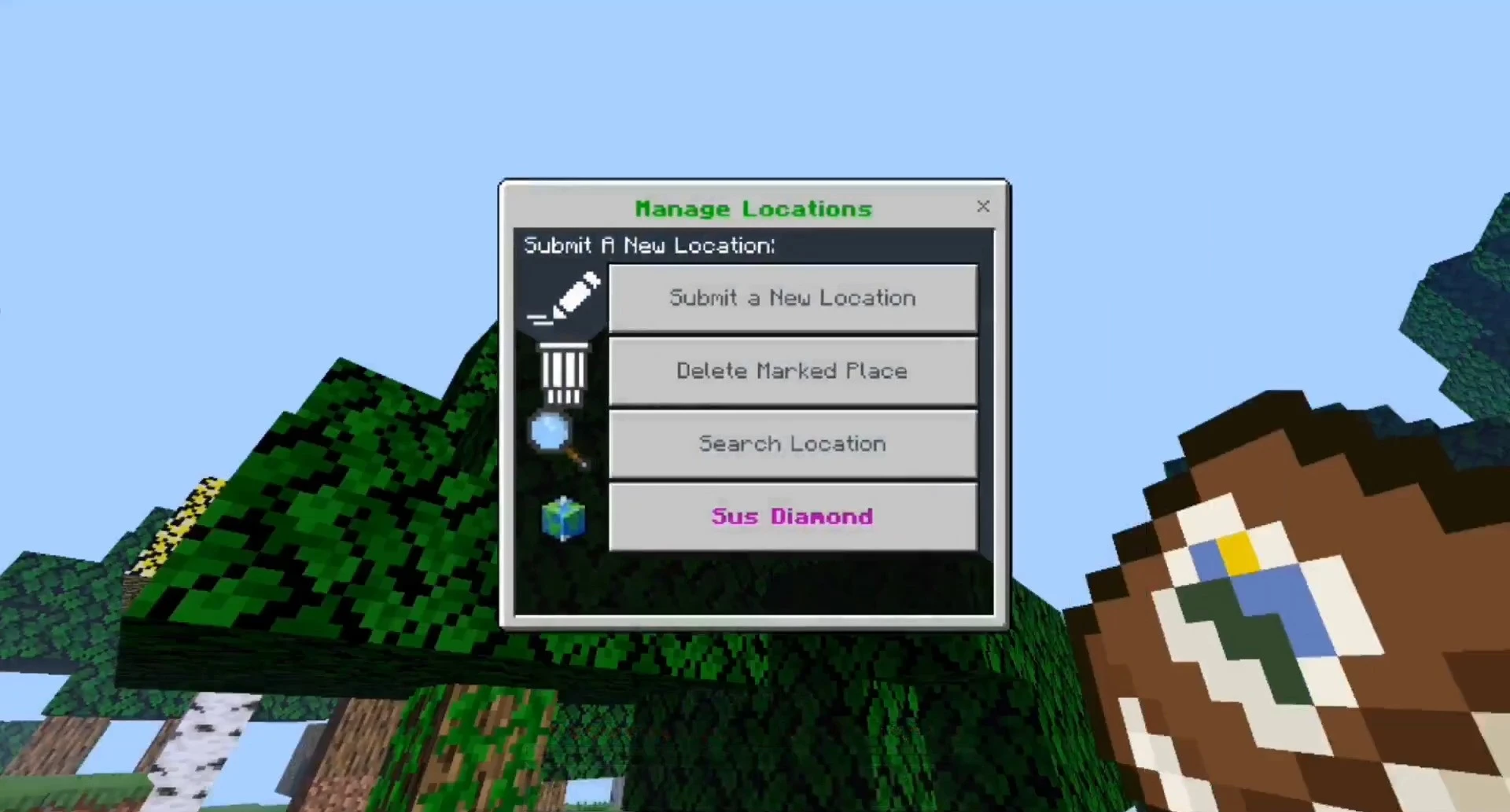 Location Diary Addon (26.x, 1.21) – MCPE/Bedrock Mod — screenshot 4