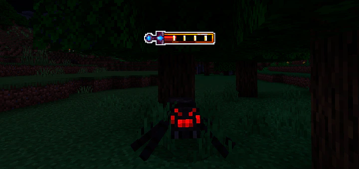 RPG Damage Indicator Addon (26.x, 1.21) – MCPE/Bedrock Mod — screenshot 2