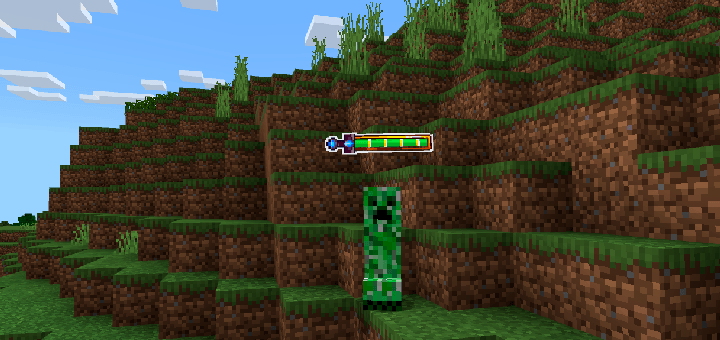 RPG Damage Indicator Addon (26.x, 1.21) – MCPE/Bedrock Mod — screenshot 3