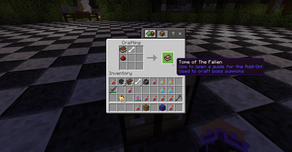 The Fallen King Addon (26.x, 1.21) – MCPE/Bedrock Mod — screenshot 3