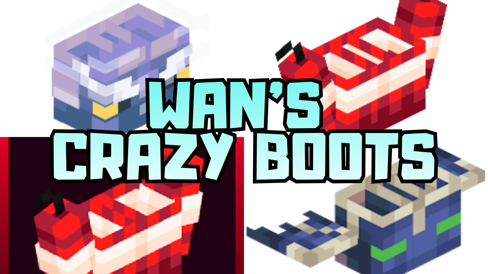 Wan's Crazy Boots Addon (26.x, 1.21) – MCPE/Bedrock Mod