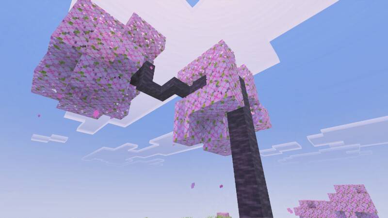 Natural Trees Addon (26.x, 1.21) – MCPE/Bedrock Mod — screenshot 2