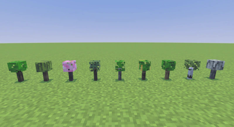Natural Trees Addon (26.x, 1.21) – MCPE/Bedrock Mod — screenshot 5