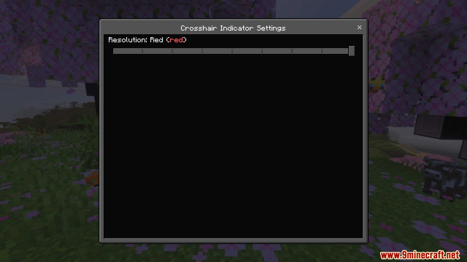 Crosshair Indicator Texture Pack (26.x, 1.21) – Red Crosshair For Perfect Combat Timing — screenshot 2