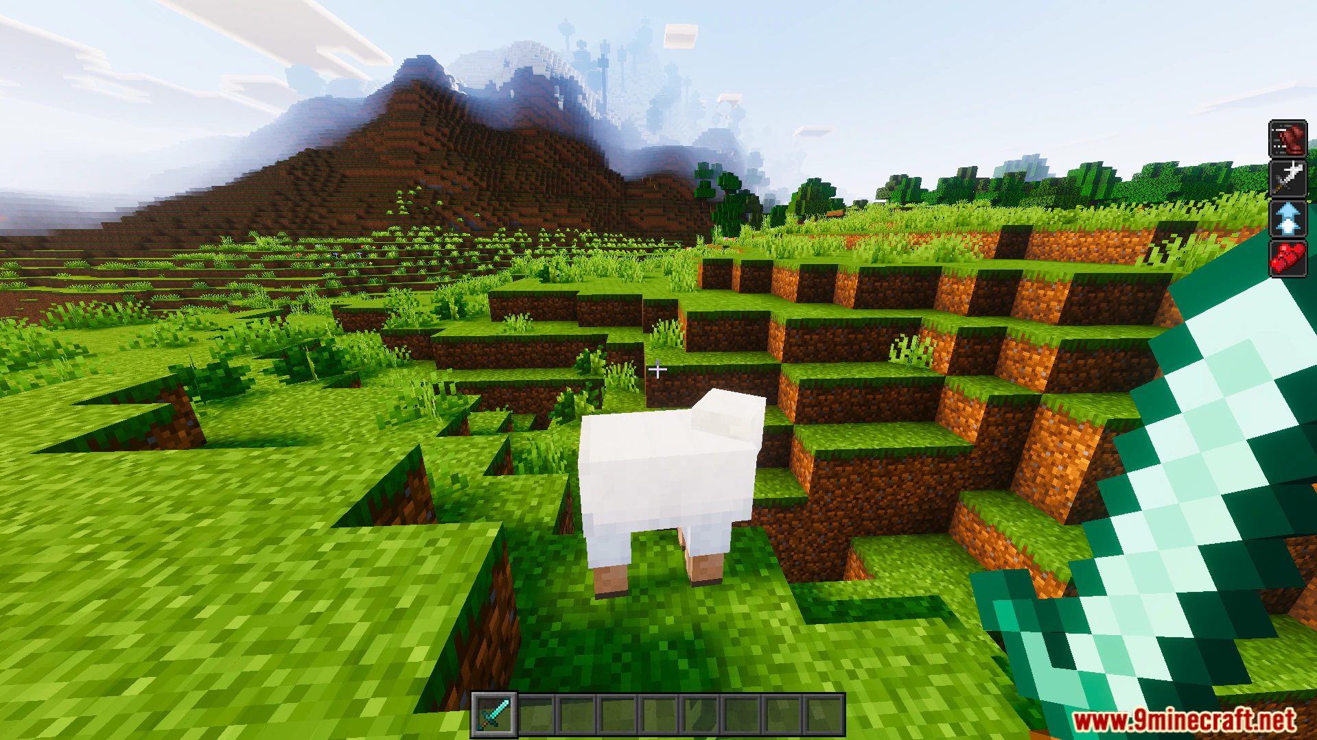 Crosshair Indicator Texture Pack (26.x, 1.21) – Red Crosshair For Perfect Combat Timing — screenshot 4