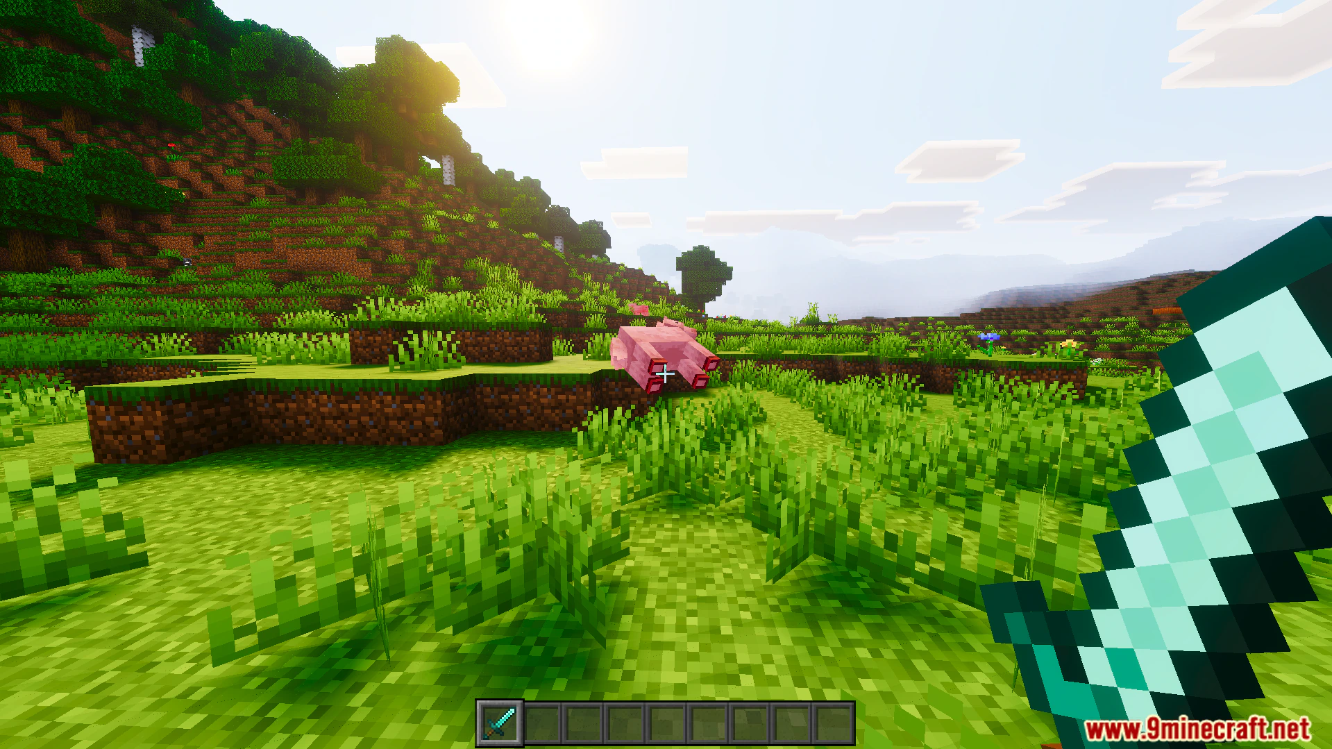 Crosshair Indicator Texture Pack (26.x, 1.21) – Red Crosshair For Perfect Combat Timing — screenshot 8