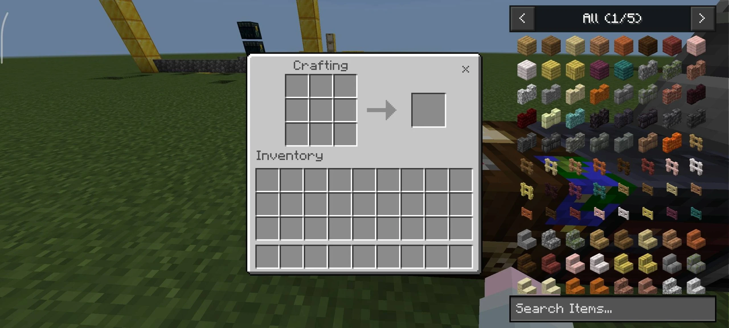 JEI Recipe Book Layout Texture Pack (26.x, 1.21) – MCPE/Bedrock — screenshot 3