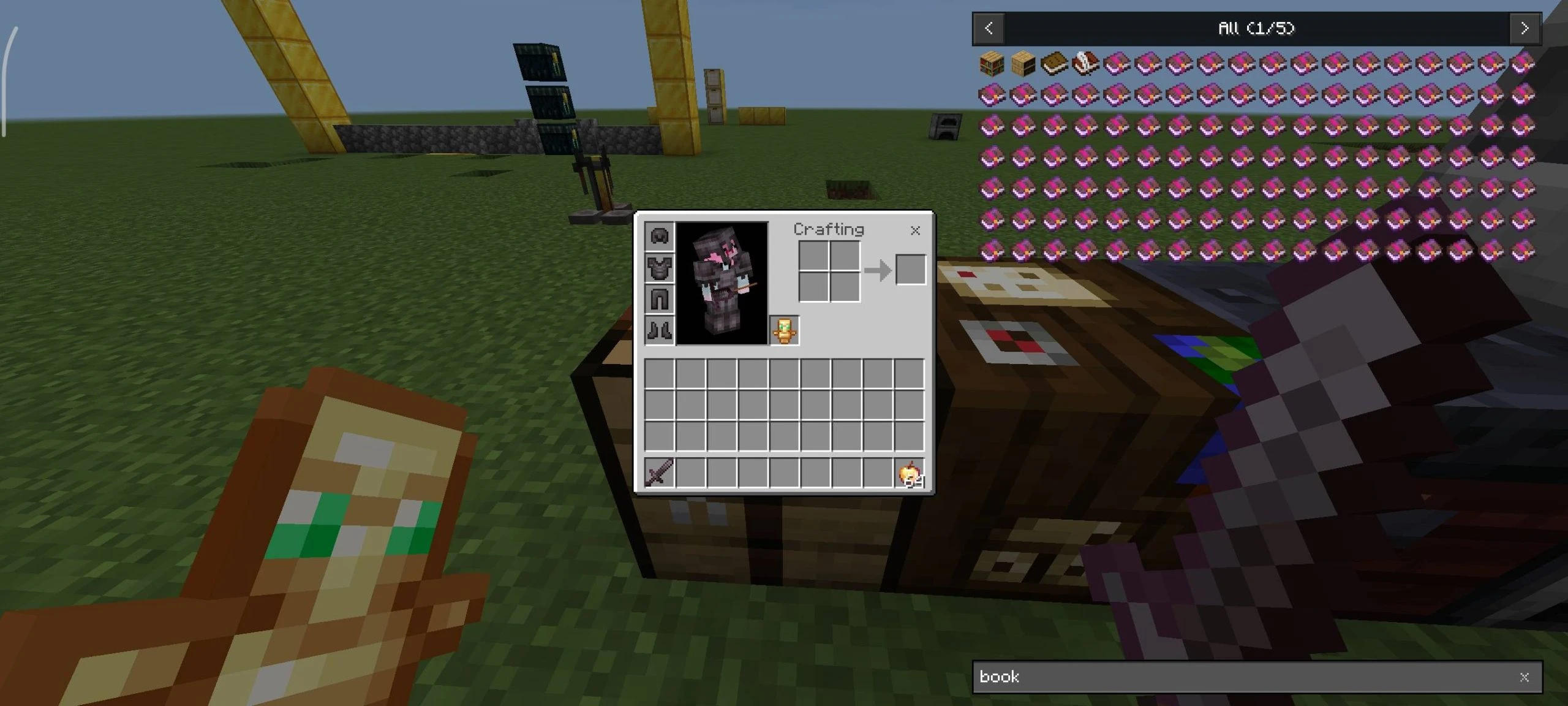 JEI Recipe Book Layout Texture Pack (26.x, 1.21) – MCPE/Bedrock — screenshot 4