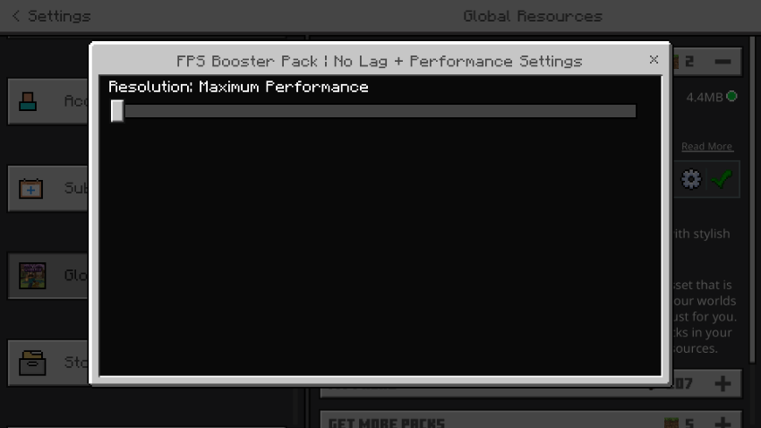 FPS Booster Pack (26.x, 1.21) – No Lag + Performance — screenshot 3