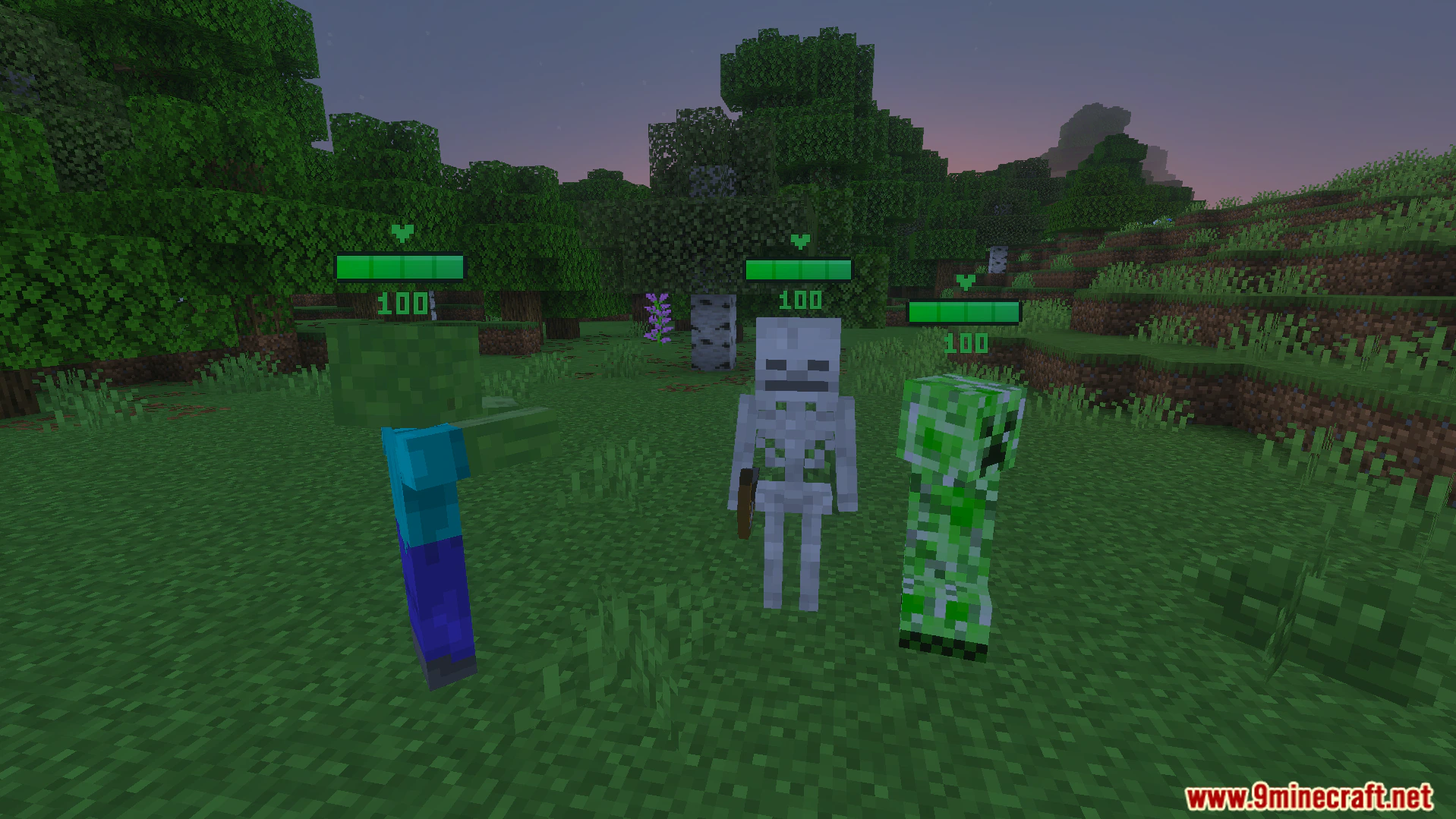 Health Bar Indicator Texture Pack (26.x) – Show Real Time Health Bars Above Mobs — screenshot 3