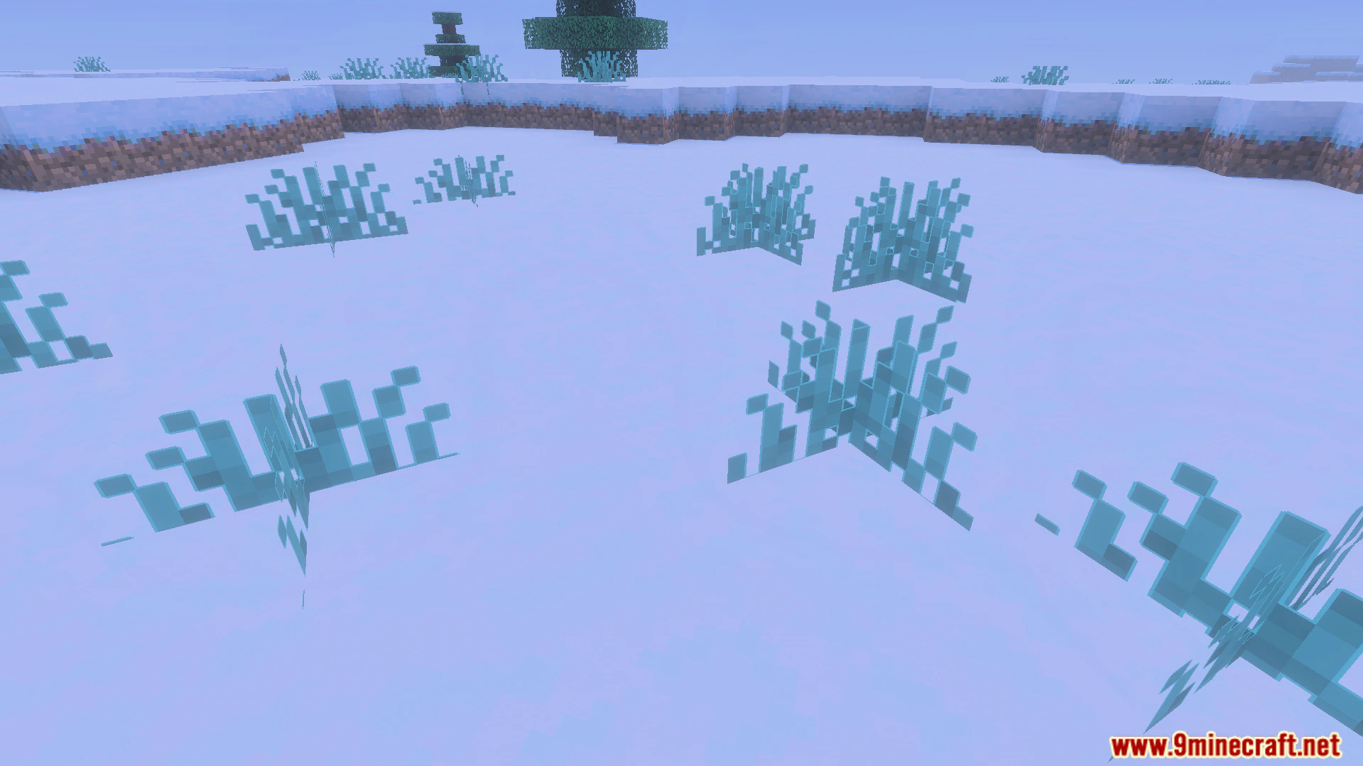 Outlined Grass Texture Pack (26.x, 1.21) – Clean White Outlines For Plants And Planks — screenshot 7