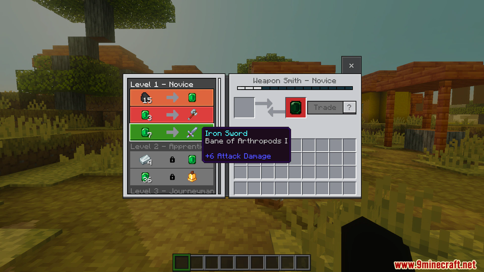 Villager Trades Preview Unlocker Texture Pack (26.x, 1.21) – Reveal Locked Villager Trades — screenshot 4