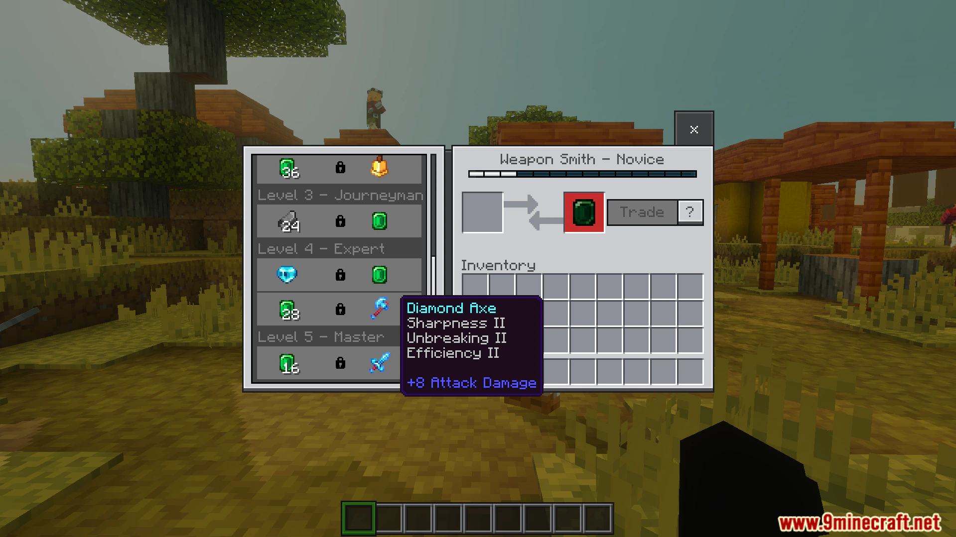 Villager Trades Preview Unlocker Texture Pack (26.x, 1.21) – Reveal Locked Villager Trades — screenshot 5
