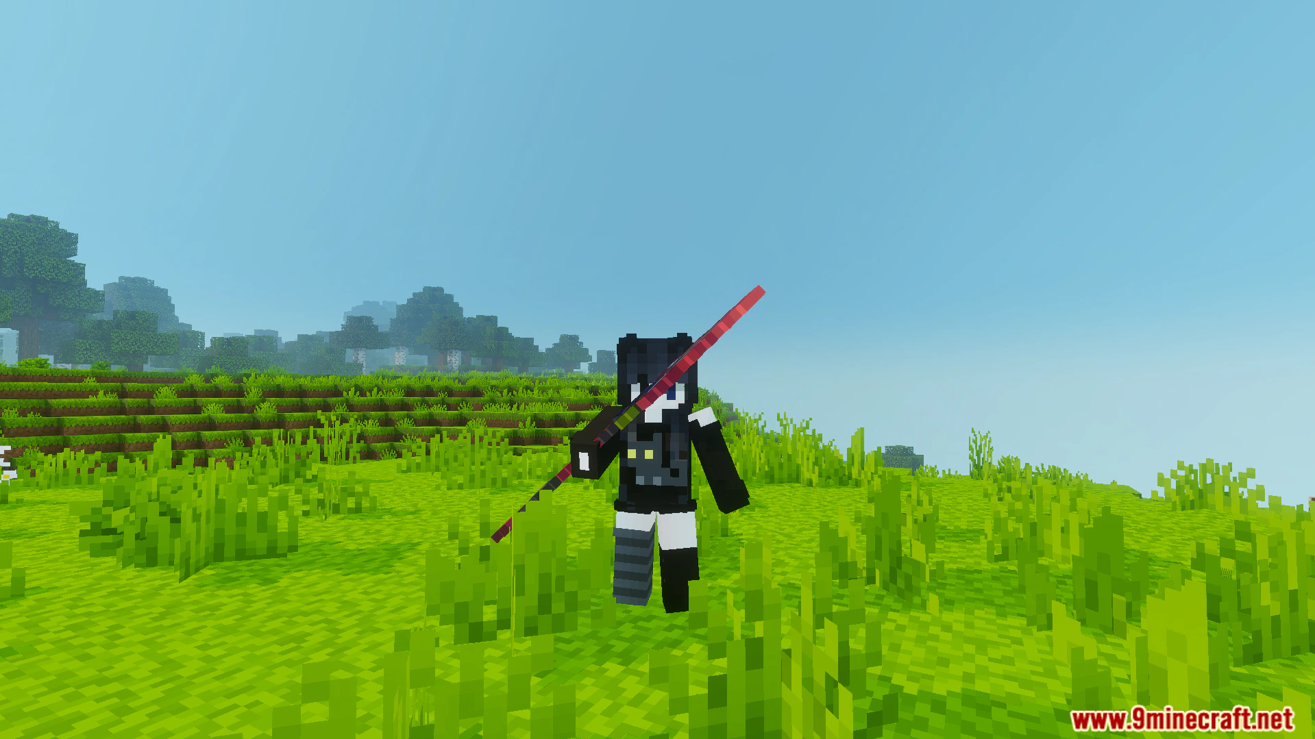 Cviko Fire Sea Tools Texture Pack (26.x, 1.21) – Wield Colorful Custom Weapons And Spears — screenshot 3