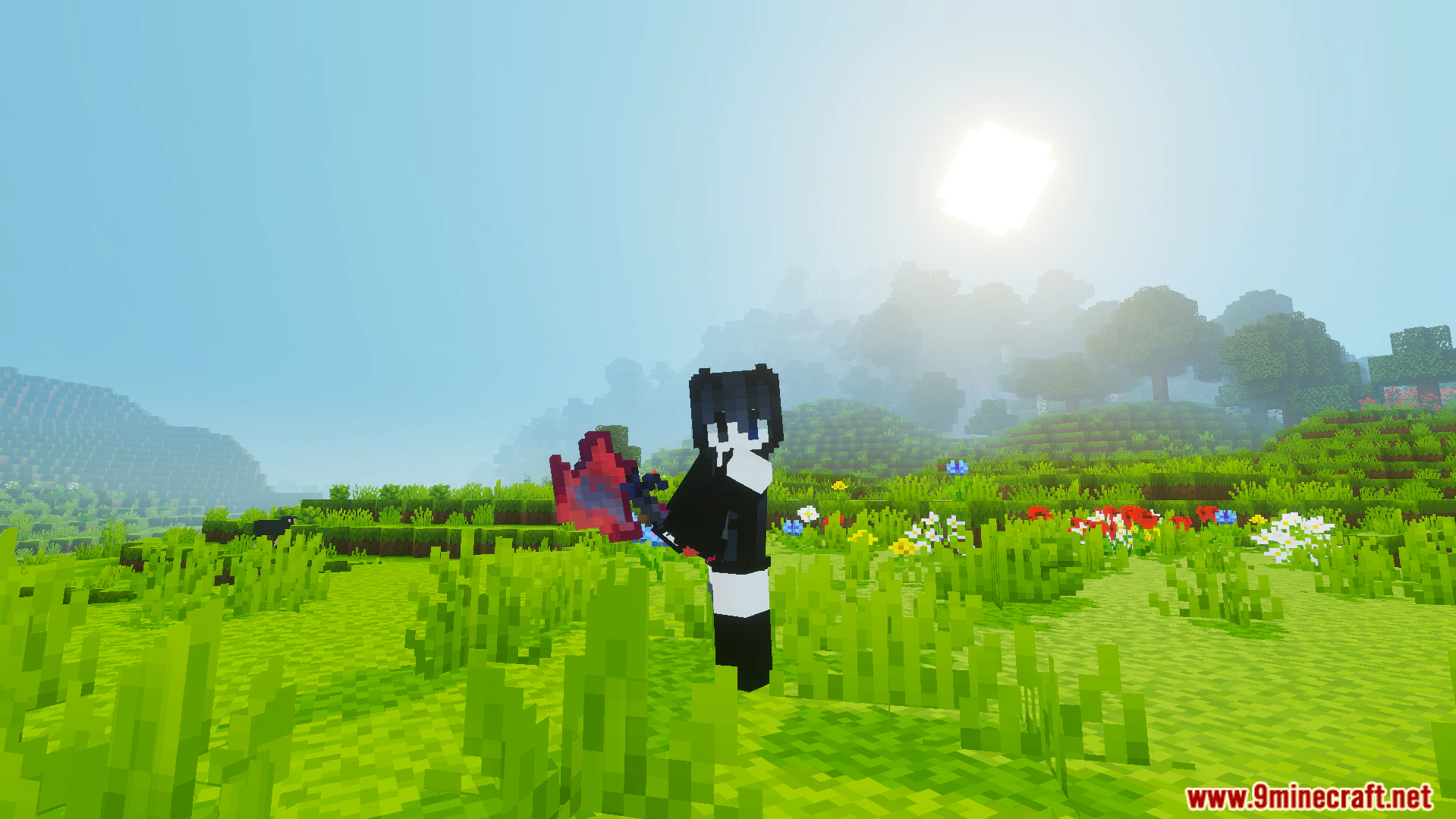 Cviko Fire Sea Tools Texture Pack (26.x, 1.21) – Wield Colorful Custom Weapons And Spears — screenshot 4