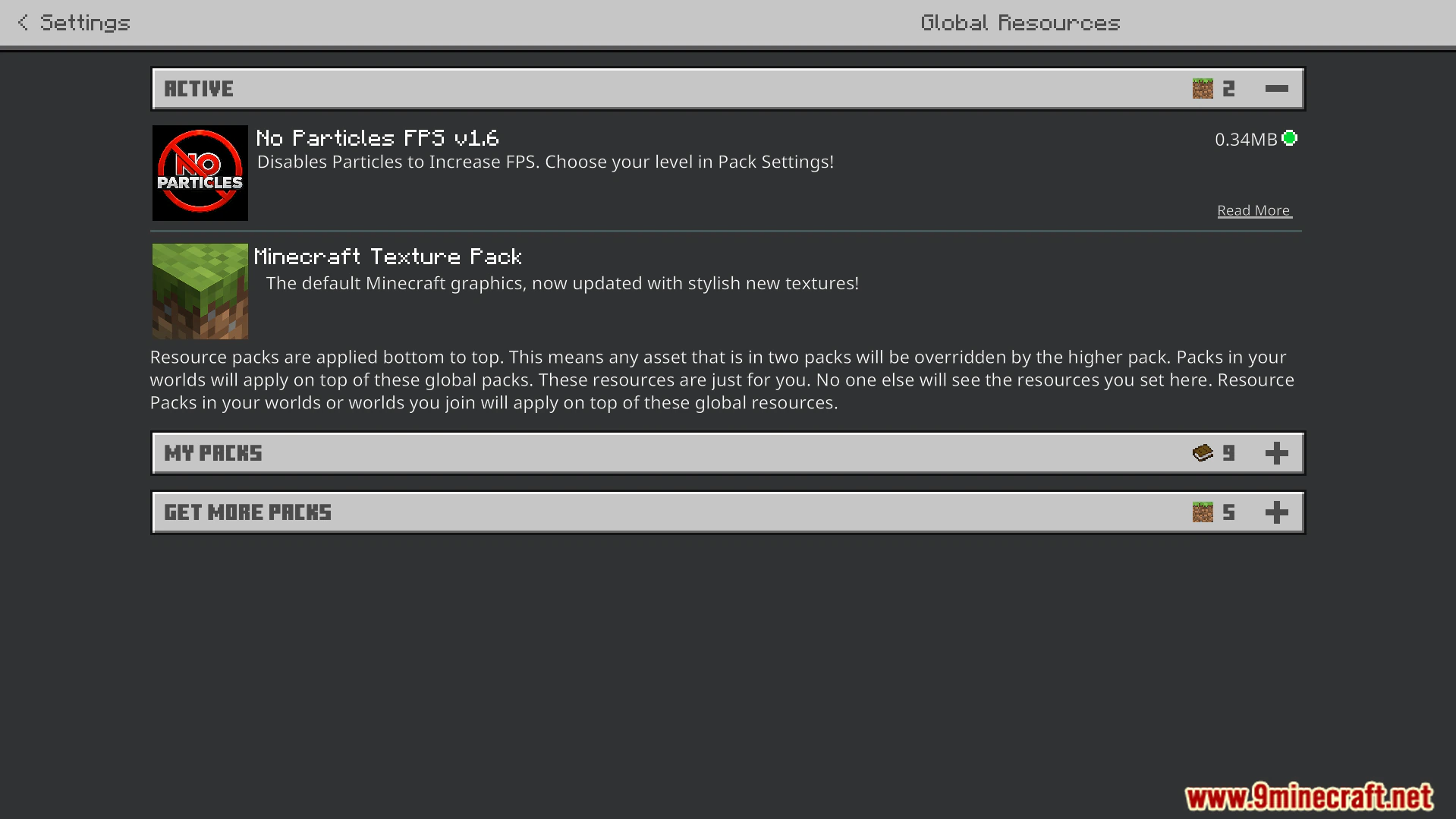 No Particles FPS Texture Pack (26.x, 1.21) – Delete Visual Particles For Faster Gameplay — screenshot 1