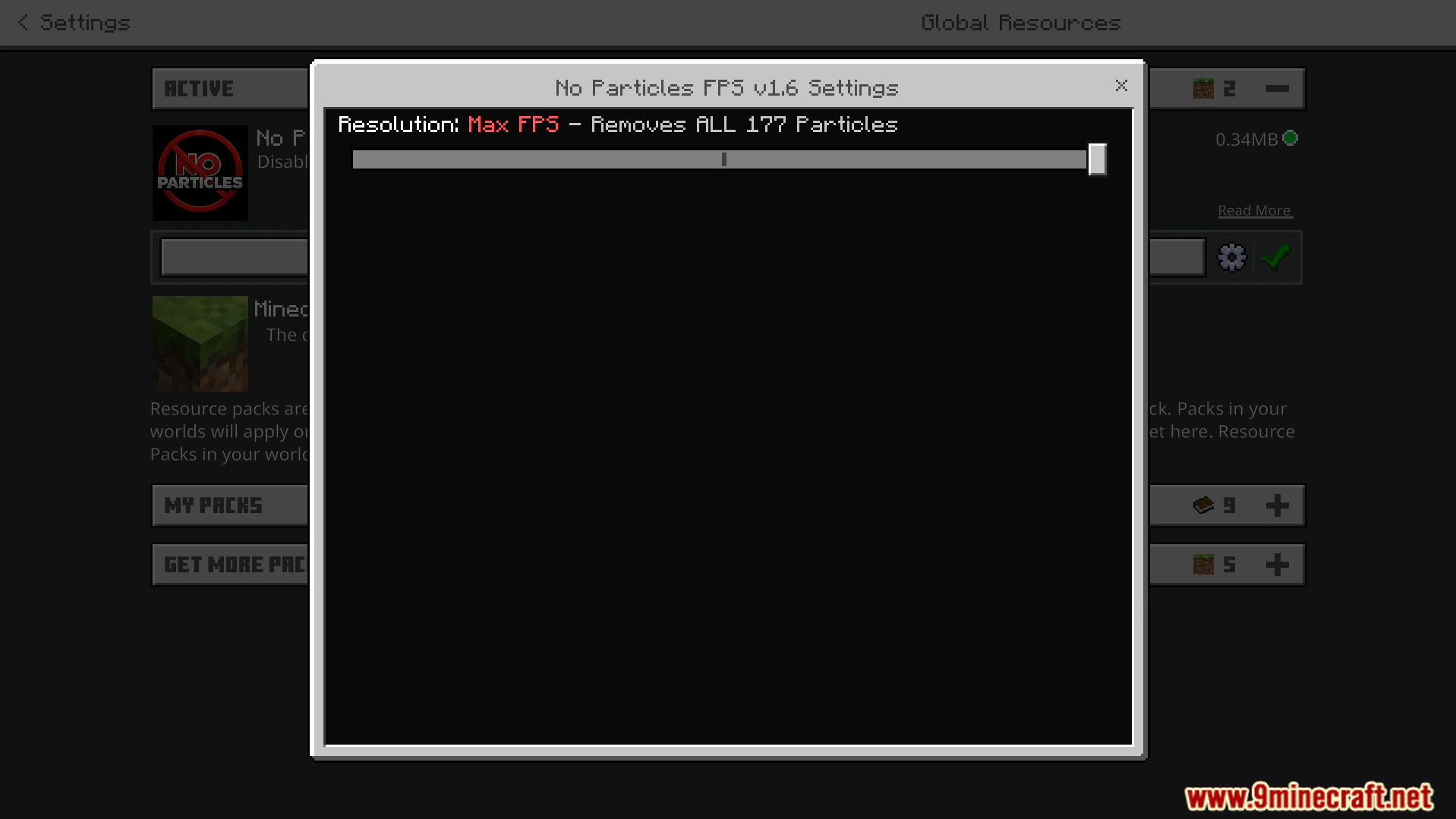 No Particles FPS Texture Pack (26.x, 1.21) – Delete Visual Particles For Faster Gameplay — screenshot 4