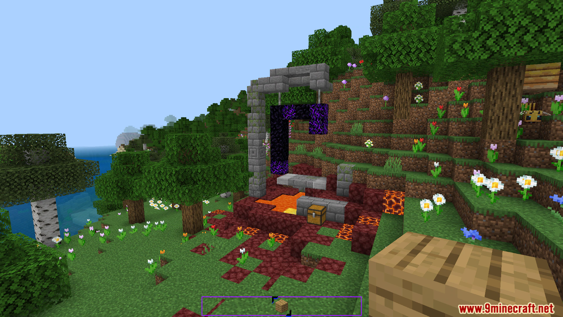 Solo Levelling Animated UI Texture Pack (26.x, 1.21) – Purple Anime Menu Interface — screenshot 4
