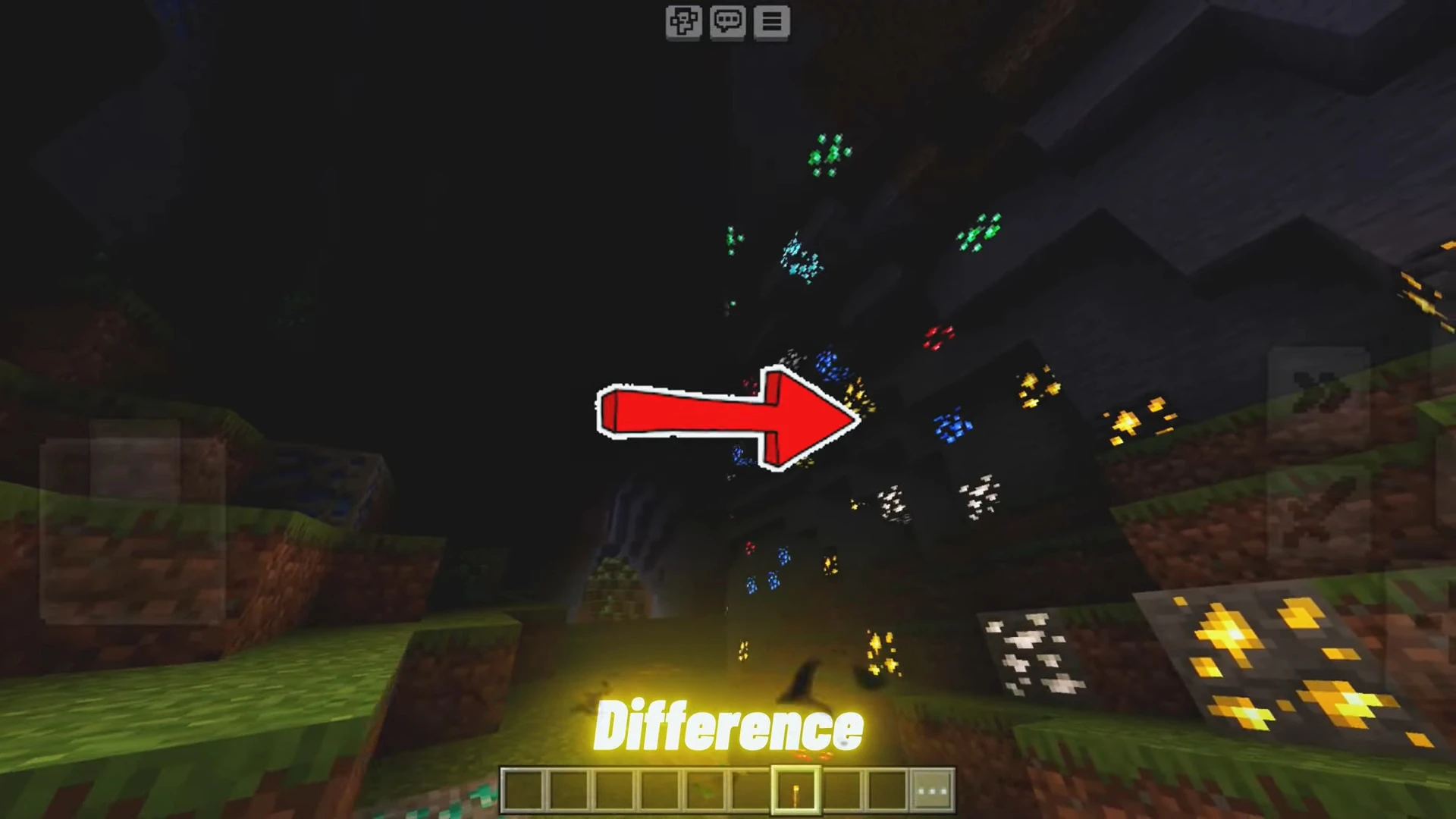 Visible Ores Plus Texture Pack (26.x, 1.21) – MCPE/Bedrock — screenshot 2
