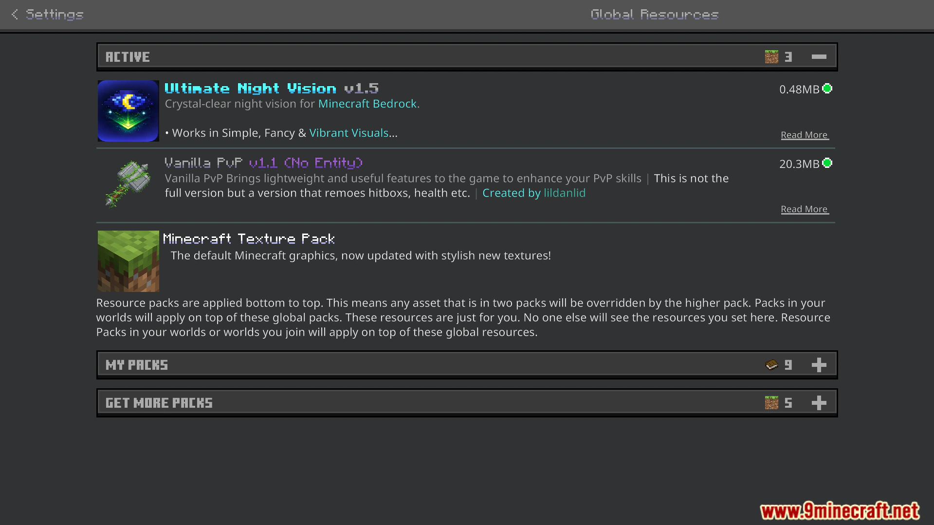 Ultimate Night Vision Texture Pack (26.x, 1.21) – Clear Vision Without Potions — screenshot 1