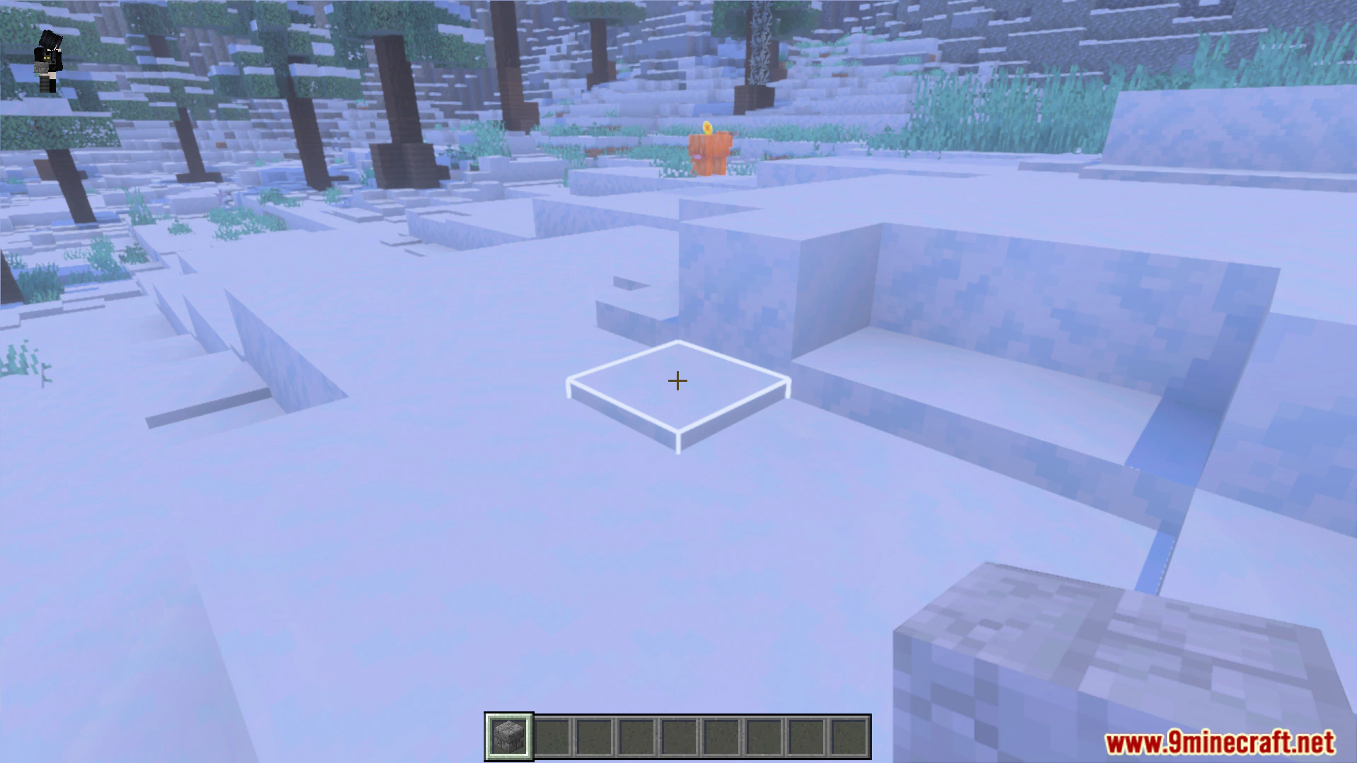 White Outline Selection Plus Texture Pack (26.x, 1.21) – Bright White Selection — screenshot 3