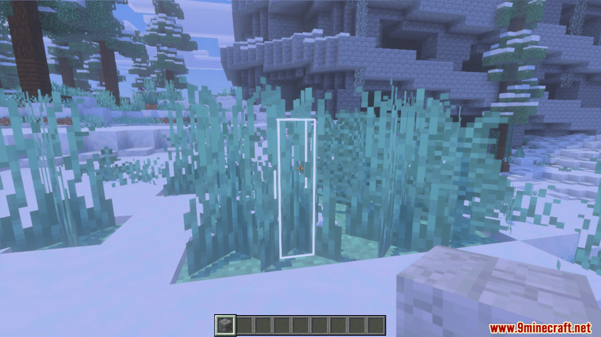 White Outline Selection Plus Texture Pack (26.x, 1.21) – Bright White Selection — screenshot 4