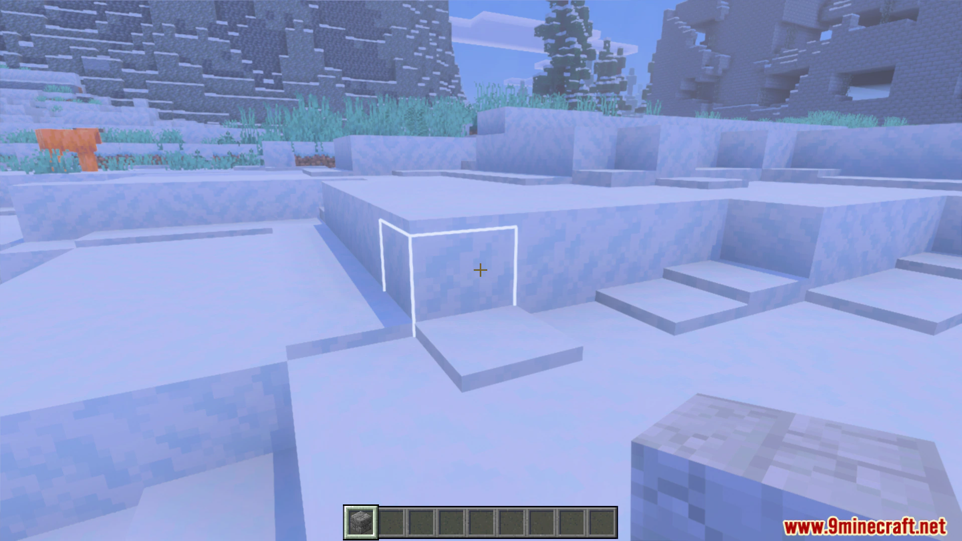 White Outline Selection Plus Texture Pack (26.x, 1.21) – Bright White Selection — screenshot 5