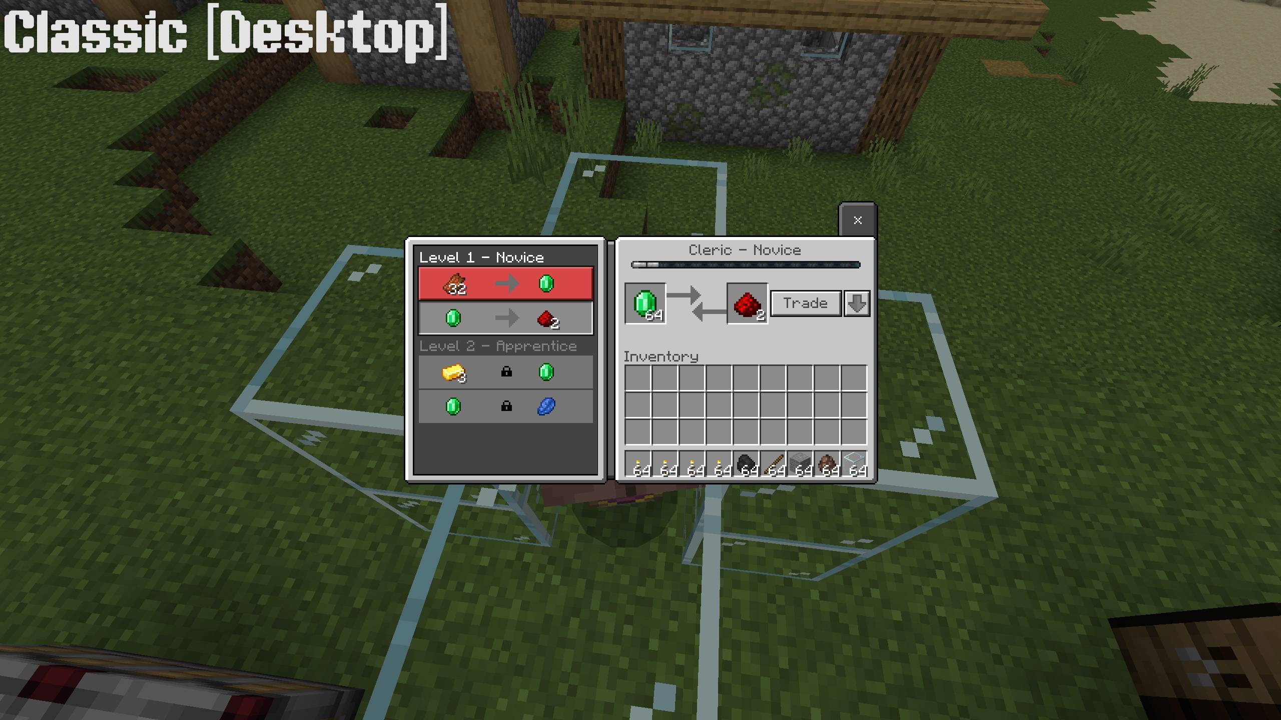 Fast Craft and Fast Loot Texture Pack (26.x, 1.21) – MCPE/Bedrock — screenshot 1