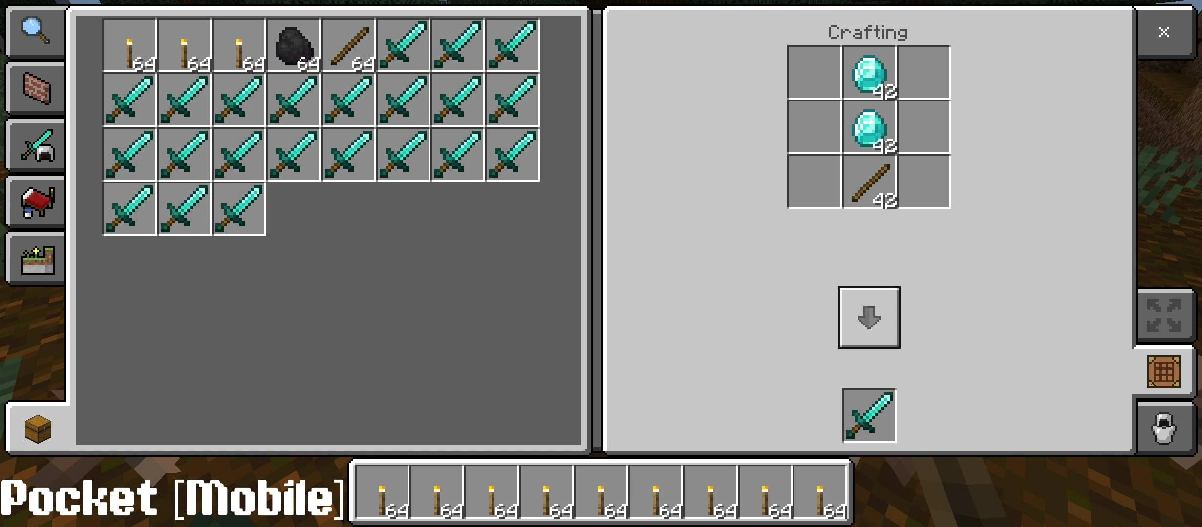 Fast Craft and Fast Loot Texture Pack (26.x, 1.21) – MCPE/Bedrock — screenshot 4