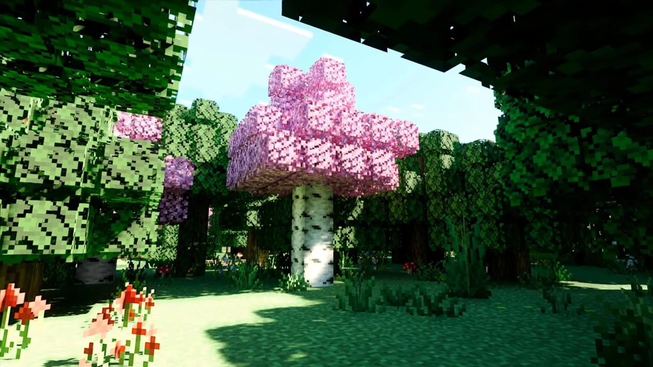 Overgrown (26.x, 1.21) – A Nature Overhaul Texture Pack – MCPE/Bedrock — screenshot 2
