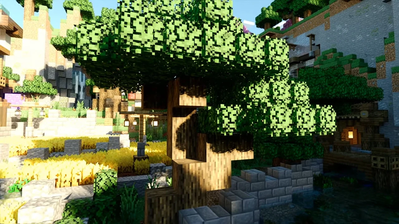 Overgrown (26.x, 1.21) – A Nature Overhaul Texture Pack – MCPE/Bedrock — screenshot 3