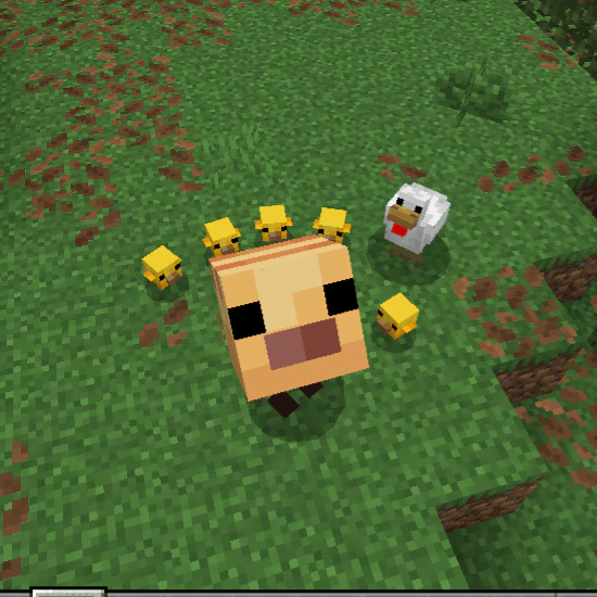 Papa Chicken Texture Pack (26.x, 1.21) – MCPE/Bedrock — screenshot 1