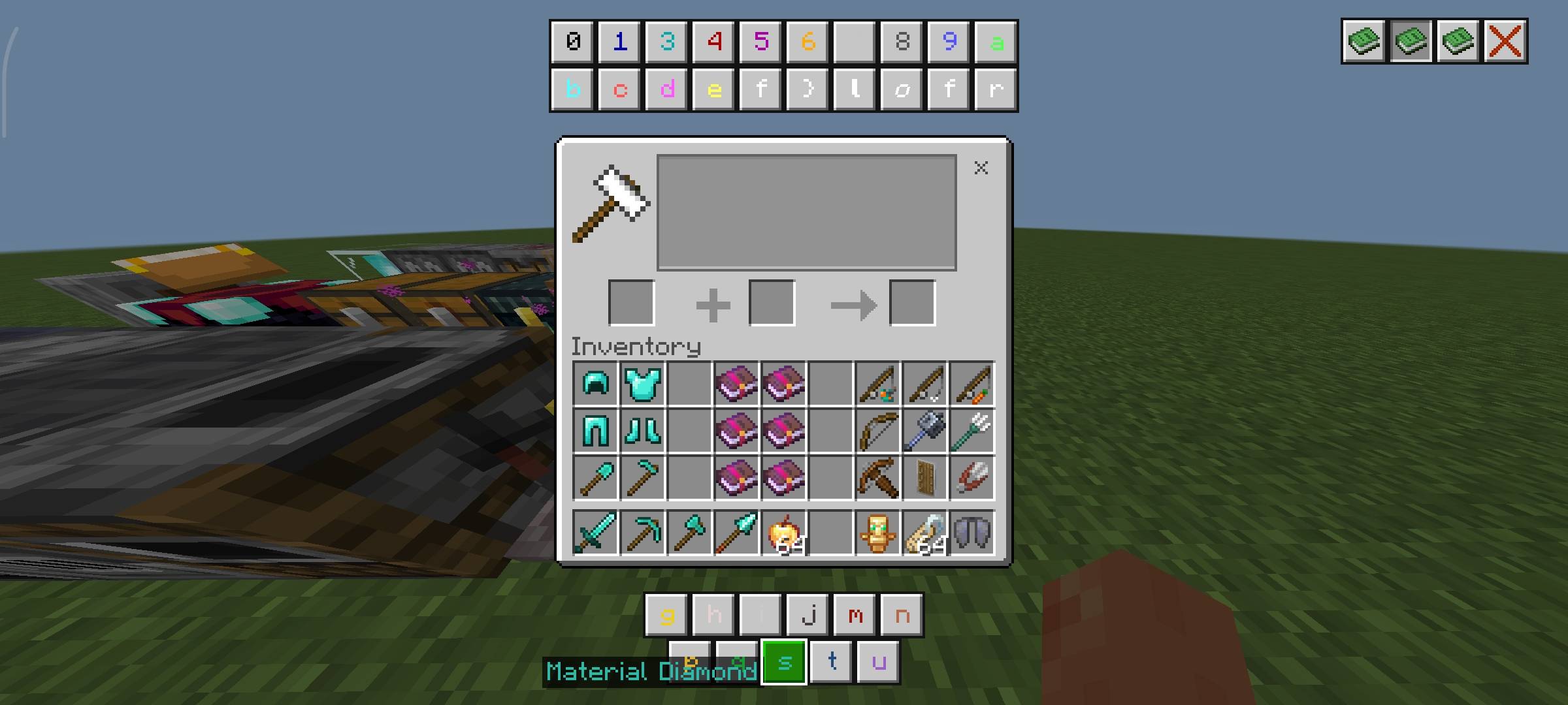 Anvil Guide Texture Pack (26.x, 1.21) – MCPE/Bedrock — screenshot 1