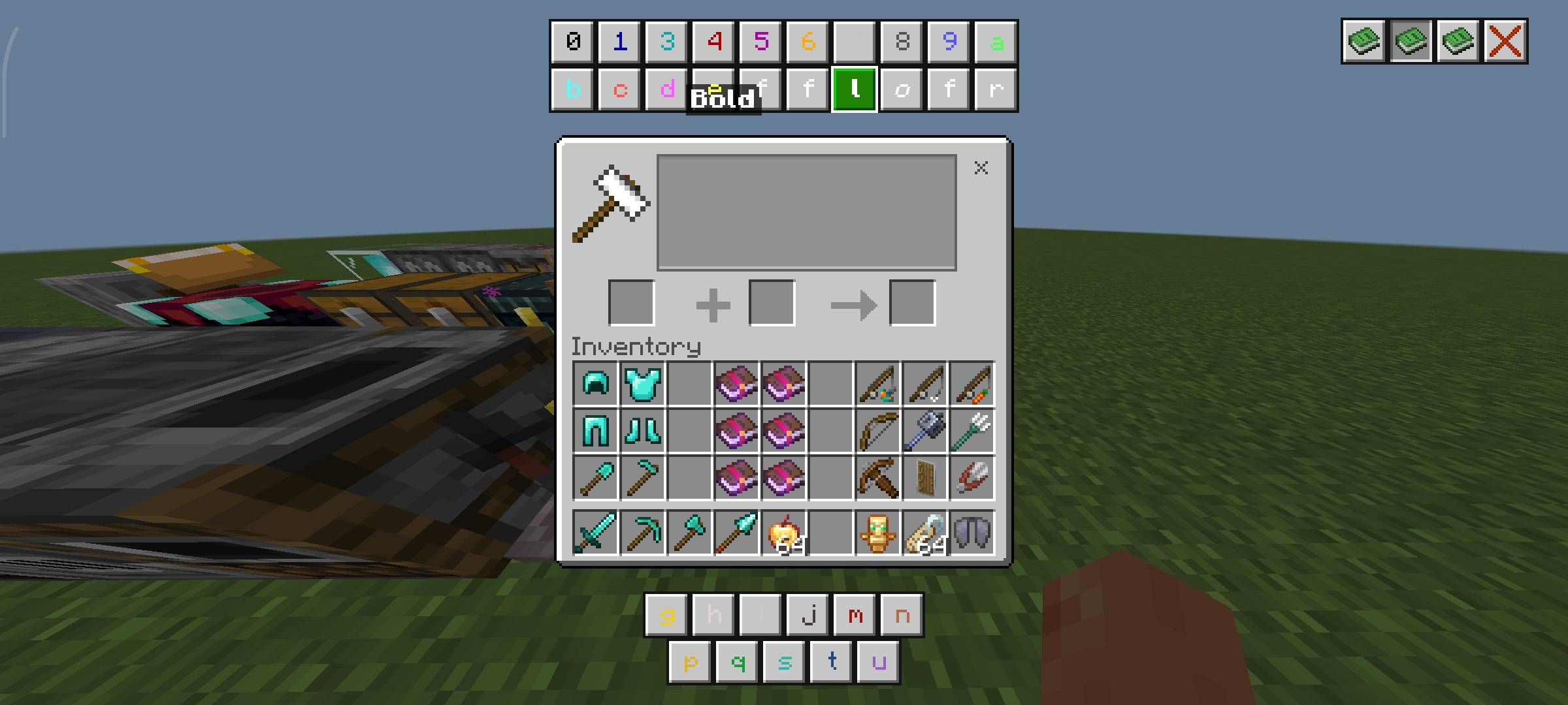 Anvil Guide Texture Pack (26.x, 1.21) – MCPE/Bedrock — screenshot 2