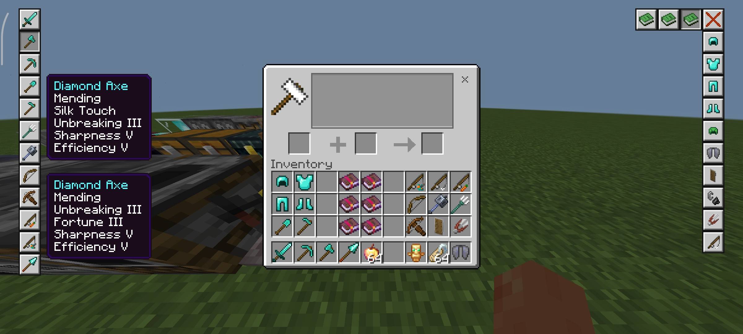 Anvil Guide Texture Pack (26.x, 1.21) – MCPE/Bedrock — screenshot 4