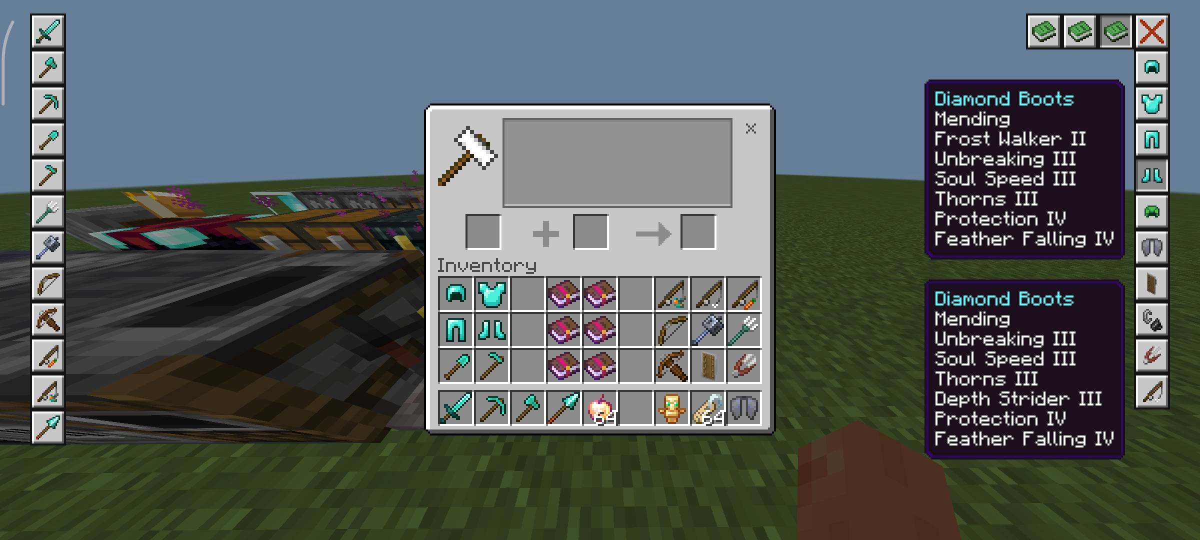 Anvil Guide Texture Pack (26.x, 1.21) – MCPE/Bedrock — screenshot 5