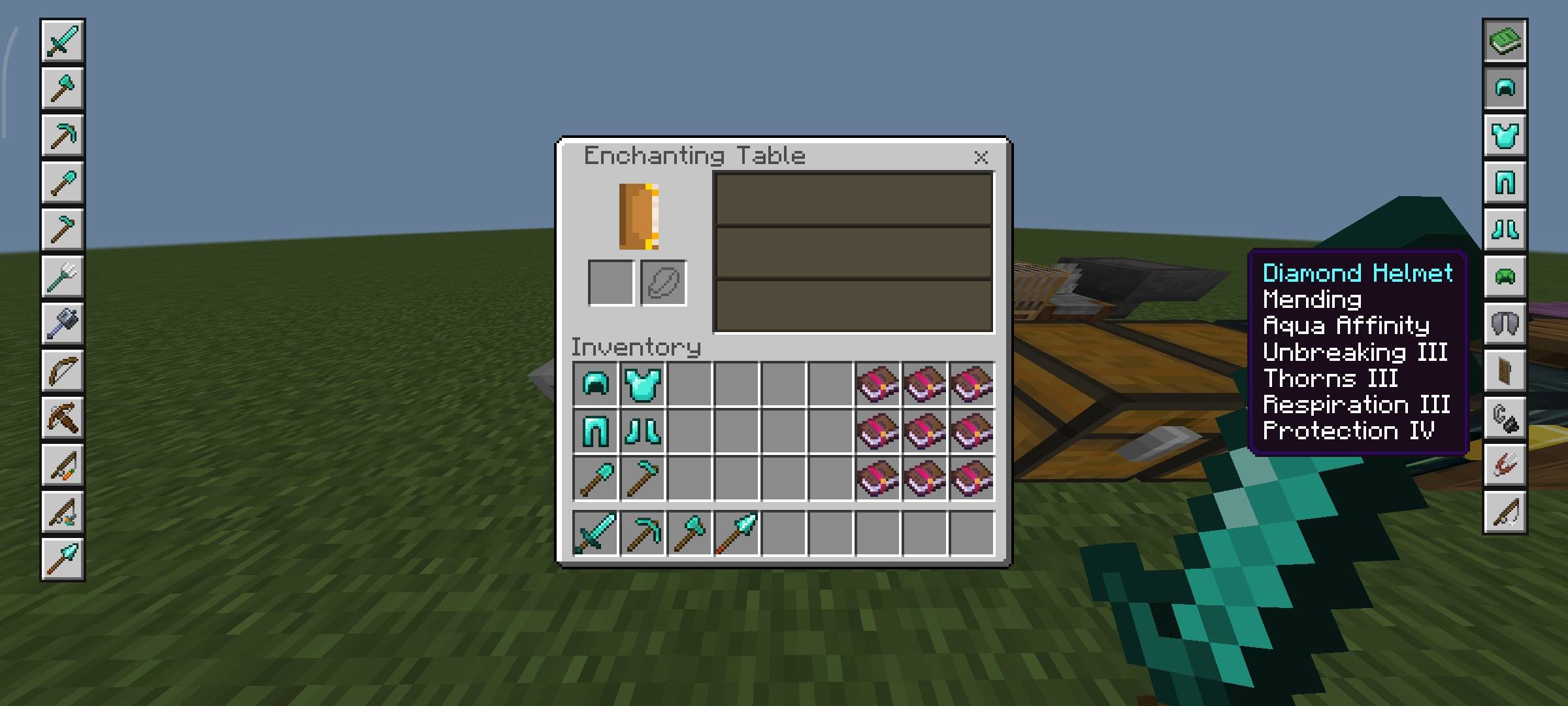 Enchanting Table Guide Texture Pack (26.x, 1.21) – MCPE/Bedrock — screenshot 3