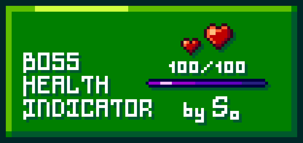 Boss Health Indicator Texture Pack (26.x, 1.21) – MCPE/Bedrock