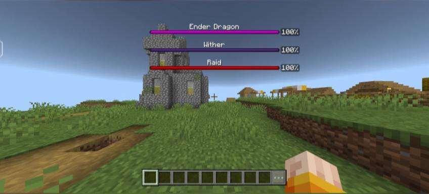 Boss Health Indicator Texture Pack (26.x, 1.21) – MCPE/Bedrock — screenshot 2